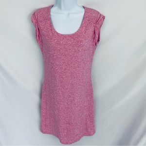 Athleta Pink Open Back Dress Size Small